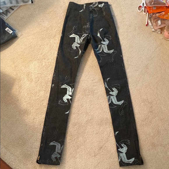 carmelita couture Denim - Carmelita Coulture big bad wolf runway pants